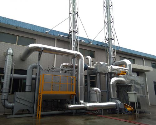 RCO催化燃燒爐工程案例